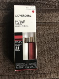Cover Girl Outlast lip gloss